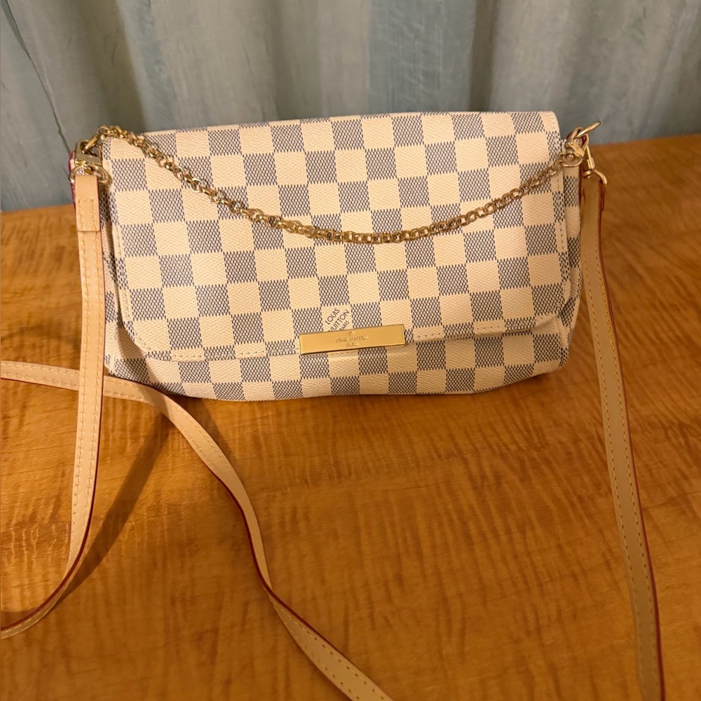 Checkered Crossbody Bag